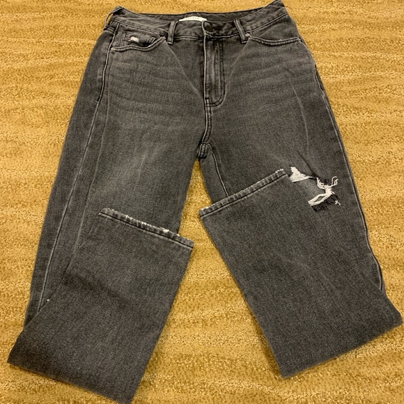 Pacsun Size 27 Mom Light Black Jean - Picture 1 of 11
